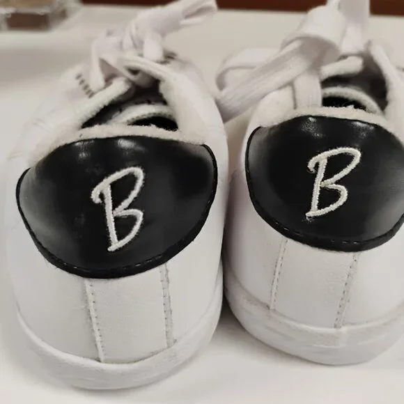 🤍 Blue Dor White Leather Sneakers – Women’s Size 7.5 – Minimalist Lace-Up Shoes - Picture 3 of 6